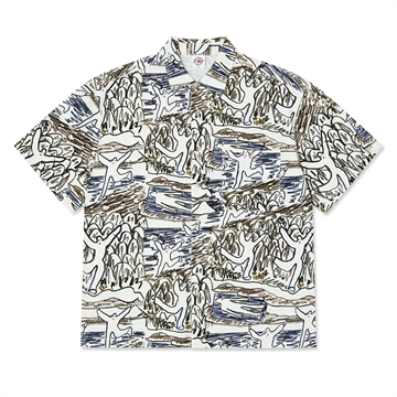 Polar Skate Co Tom Shirt Beach Day Off White